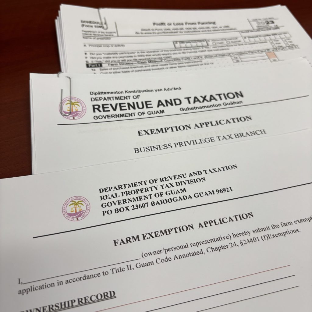 Farmer Tax Forms